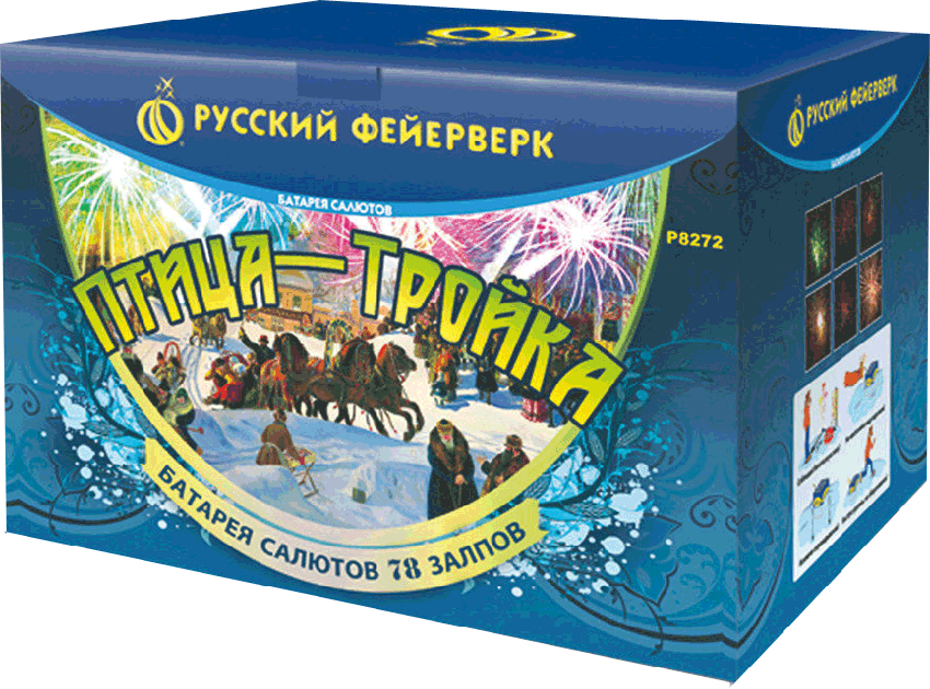 Фейерверки в Тайге