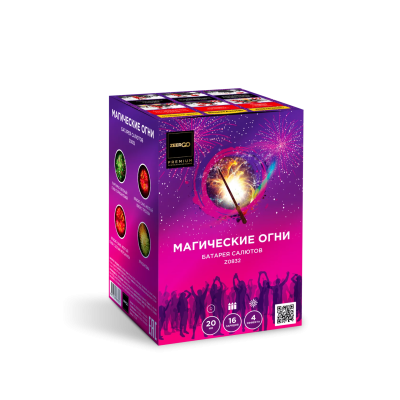 Магические огни Батарея салютов купить в Тайге | tajga.salutsklad.ru