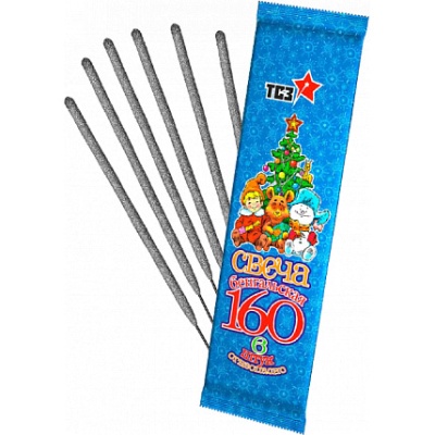 160-1 мм. Бенгальские огни купить в Тайге | tajga.salutsklad.ru