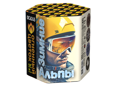 Зимние Альпы Батарея салютов купить в Тайге | tajga.salutsklad.ru