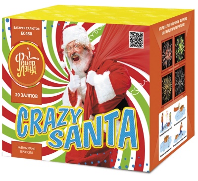 CRAZY SANTA Фейерверк купить в Тайге | tajga.salutsklad.ru