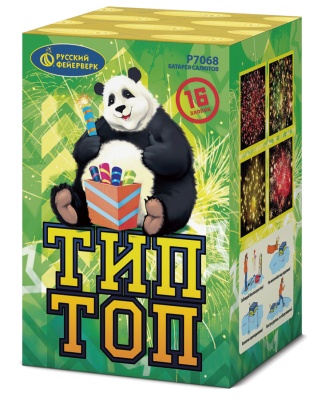 Тип-Топ Батарея салютов купить в Тайге | tajga.salutsklad.ru