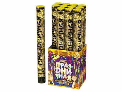 Праздничная 50 Пневматическая хлопушка купить в Тайге | tajga.salutsklad.ru