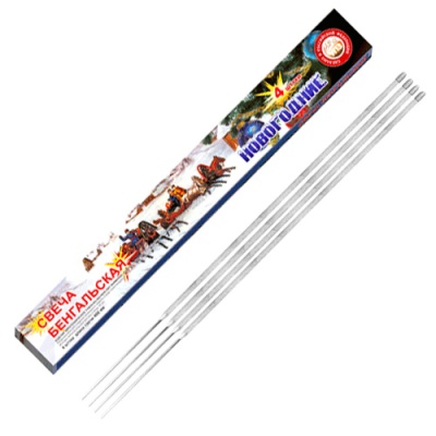 Новогодние 400-4 мм. Бенгальские огни купить в Тайге | tajga.salutsklad.ru